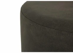 Poefs & Voetenbankjes|Poef Lofoten Ø38cm stof grijs