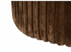 Poef Maiden Ø59cm - corduroy - roest- Poefs & Voetenbankjes
