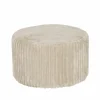 Poefs & Voetenbankjes|Poef Maiden Ø59cm - corduroy - cream