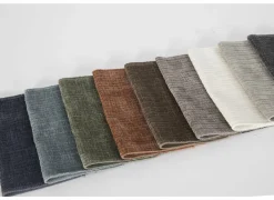 Poefs & Voetenbankjes|Poef Marlon 105x105x51cm - stof - bruin