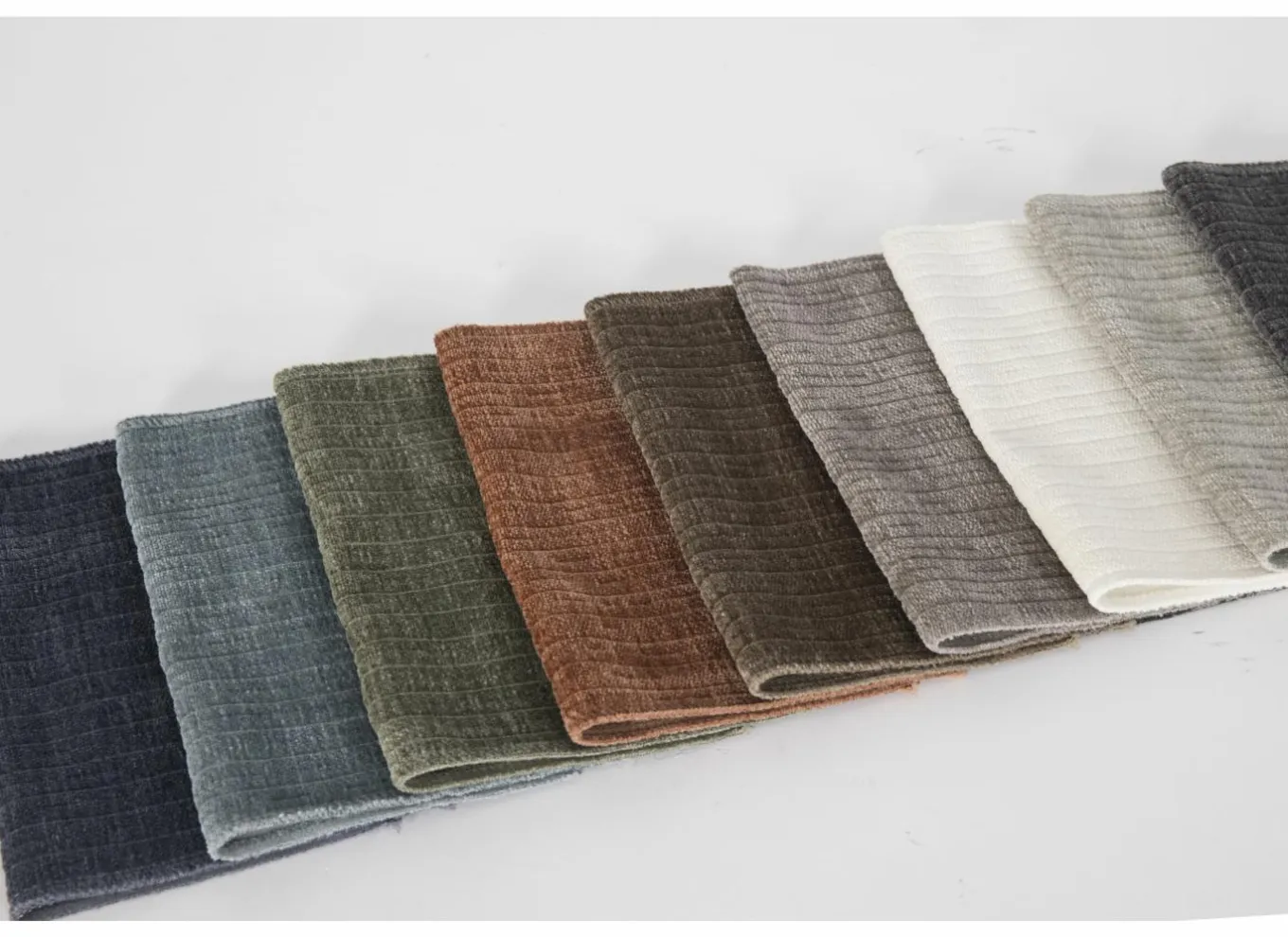 Poefs & Voetenbankjes|Poef Marlon 105x105x51cm - stof - bruin