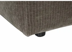 Poefs & Voetenbankjes|Poef Marlon 105x105x51cm - stof - bruin