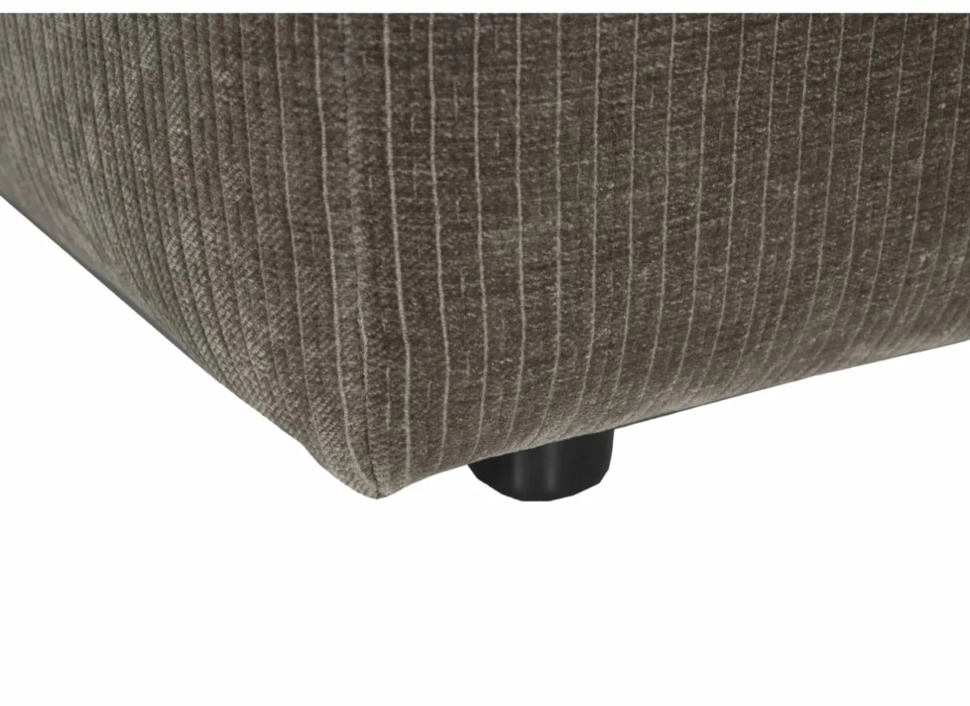 Poefs & Voetenbankjes|Poef Marlon 105x105x51cm - stof - bruin