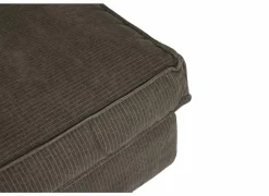 Poefs & Voetenbankjes|Poef Marlon 105x105x51cm - stof - bruin