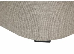 Poef Mono 47x47x51cm - stof - sepia- Poefs & Voetenbankjes