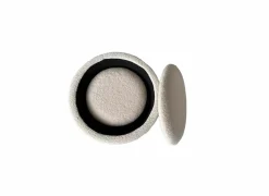 Poefs & Voetenbankjes|Poef Mouflon Ø52cm - bouclé - beige - set van 2