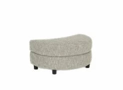 Poef Nest 91x60x42cm - stof - frost- Poefs & Voetenbankjes