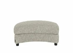 Poef Nest 91x60x42cm - stof - frost- Poefs & Voetenbankjes