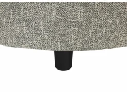 Poef Nest 91x60x42cm - stof - frost- Poefs & Voetenbankjes