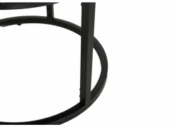 Poefs & Voetenbankjes|Poef Orbit stof lichtgrijs