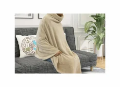 Energie Besparen|Poncho'S|Poncho microvezel crème