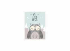 Kaders & Prints|Print op canvas Be Wise 30x40cm