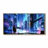 Andere Wanddecoratie|Print op canvas Blue City 40x80cm