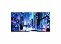 Andere Wanddecoratie|Print op canvas Blue City 40x80cm