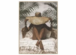 Kaders & Prints|Print op canvas Eliane 58x78cm - MDF & canvas - multicolor