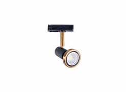 Railverlichting Spot monofase zwart/brons 50W GU10- Railverlichting