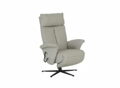 Relaxzetels|Relaxzetel 7804 elektrisch - leder - grijs