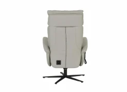 Relaxzetels|Relaxzetel 7804 elektrisch - leder - grijs