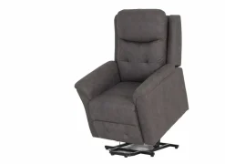 Relaxzetel Cosima elektrisch - stof - grijs- Relaxzetels