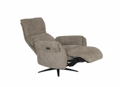 Relaxzetels|Relaxzetel Cult elektrisch - stof - khaki met stroomkabel en massagefunctie