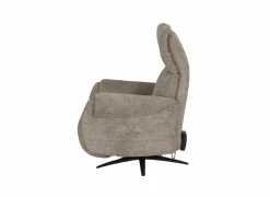 Relaxzetels|Relaxzetel Cult elektrisch - stof - khaki met stroomkabel en massagefunctie