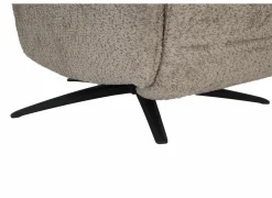 Relaxzetels|Relaxzetel Cult elektrisch - stof - khaki met stroomkabel en massagefunctie