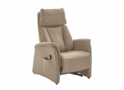 Relaxzetel EC22138  elektrisch - leder - belvita pearl met elektrische hoofdsteun- Relaxzetels