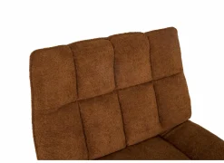 Relaxzetels|Relaxzetel Ike elektrisch - stof - oranje met schommelfunctie