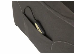 Relaxzetel Penny Lane elektrisch stof - grijs- Relaxzetels