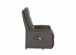 Relaxzetel Penny Lane elektrisch stof - grijs- Relaxzetels