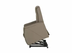 Relaxzetels|Relaxzetel Pope elektrisch - lederlook - earth