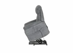 Relaxzetels|Relaxzetel Porter elektrisch - stof - grijs