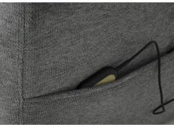 Relaxzetels|Relaxzetel Porter elektrisch - stof - grijs