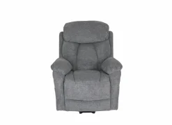 Relaxzetels|Relaxzetel Porter elektrisch - stof - grijs