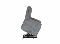 Relaxzetels|Relaxzetel Porter elektrisch - stof - grijs