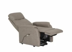 Relaxzetels|Relaxzetel Power elektrisch - stof - grijs