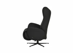 Relaxzetels|Relaxzetel 7589.22V+Z60 elektrisch - leder - zwart