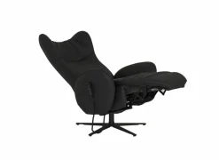 Relaxzetels|Relaxzetel 7589.22V+Z60 elektrisch - leder - zwart