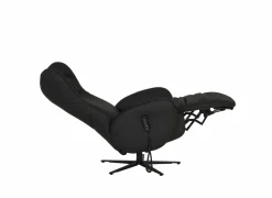 Relaxzetels|Relaxzetel 7589.22V+Z60 elektrisch - leder - zwart