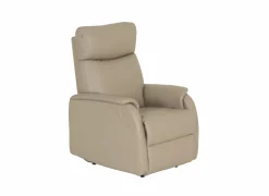 Relaxzetel Wellesley elektrisch - leder & lederlook - beige- Relaxzetels