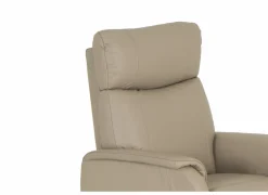 Relaxzetel Wellesley elektrisch - leder & lederlook - beige- Relaxzetels