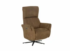Relaxzetel Yup elektrisch - stof - bruin- Relaxzetels