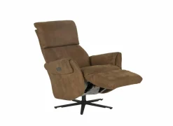 Relaxzetel Yup elektrisch - stof - bruin- Relaxzetels