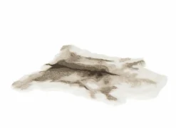 Herfstdecoratie|Kerstdecoratie|Rendierhuid Sven imitatie 90x115cm - acrylvezel - naturel