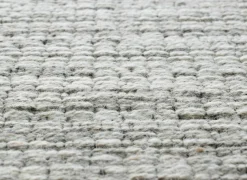 Ragolle Rond tapijt Himalaya Ø200cm - wol - lichtgrijs- Tapijten|Tapijten