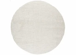 Ragolle Rond tapijt Madagaskar Ø160cm - polyestervezel - wit- Tapijten|Tapijten