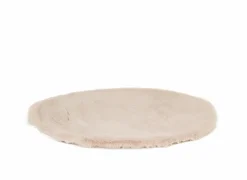 Kindertapijten|Tapijten|Rond tapijt Texel Ø120cm - polyestervezel - roze