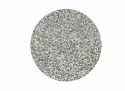 Rond tapijt Twister Ø120cm - polypropyleen - wit & zilver- Tapijten|Tapijten