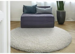 Tapijten|Tapijten|Rond tapijt Twister Ø200cm - polypropyleen - wit