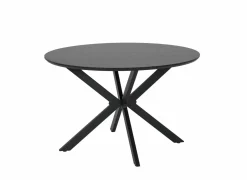 Keukentafels|Eettafels|Ronde tafel Costa Ø120cm - melamine - zwart